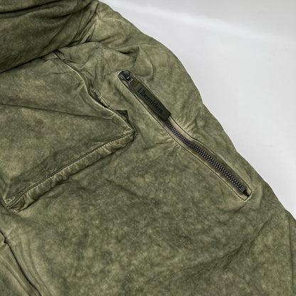 Liberaiders Overdyed Expedition Jacket Khaki Cotton Size L