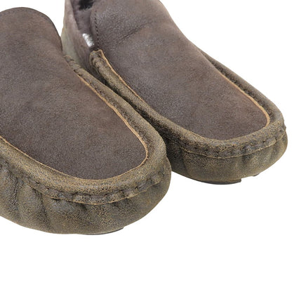UGG Henrick Bomber Distressed Moccasins Brown Loafers Size 10(US)