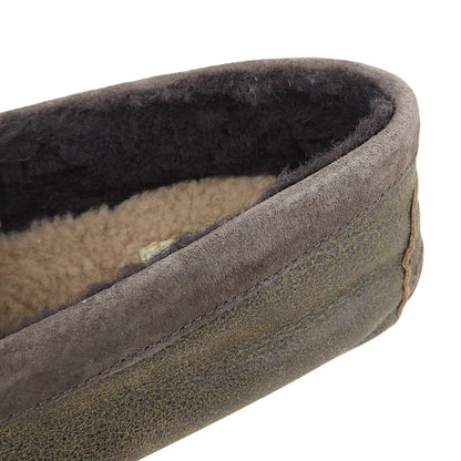 UGG Henrick Bomber Distressed Moccasins Brown Loafers Size 10(US)