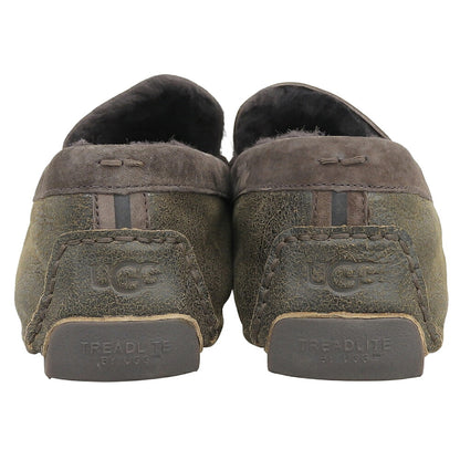 UGG Henrick Bomber Distressed Moccasins Brown Loafers Size 10(US)