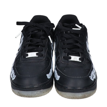 NIKE Black Air Force 1 Skeleton Sneakers Size 26.5cm