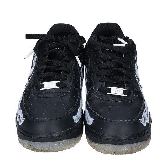 NIKE Black Air Force 1 Skeleton Sneakers Size 26.5cm