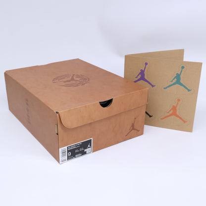 NIKE Air Jordan 12 Retro Sumo Sneakers Black/Purple Size 27