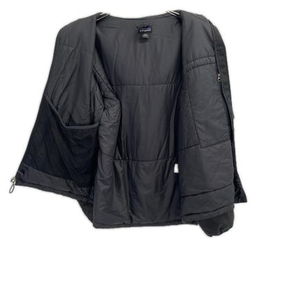 Patagonia 2002 Black Puffball Hooded Down Jacket Size M