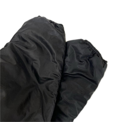 Patagonia 2002 Black Puffball Hooded Down Jacket Size M