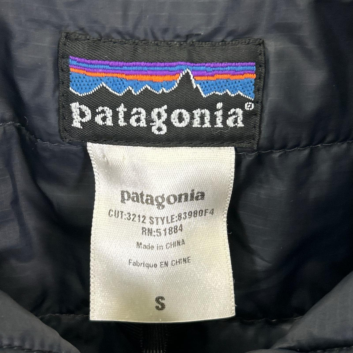 Patagonia 04' Puffball Pullover Nylon Jacket Black Size S