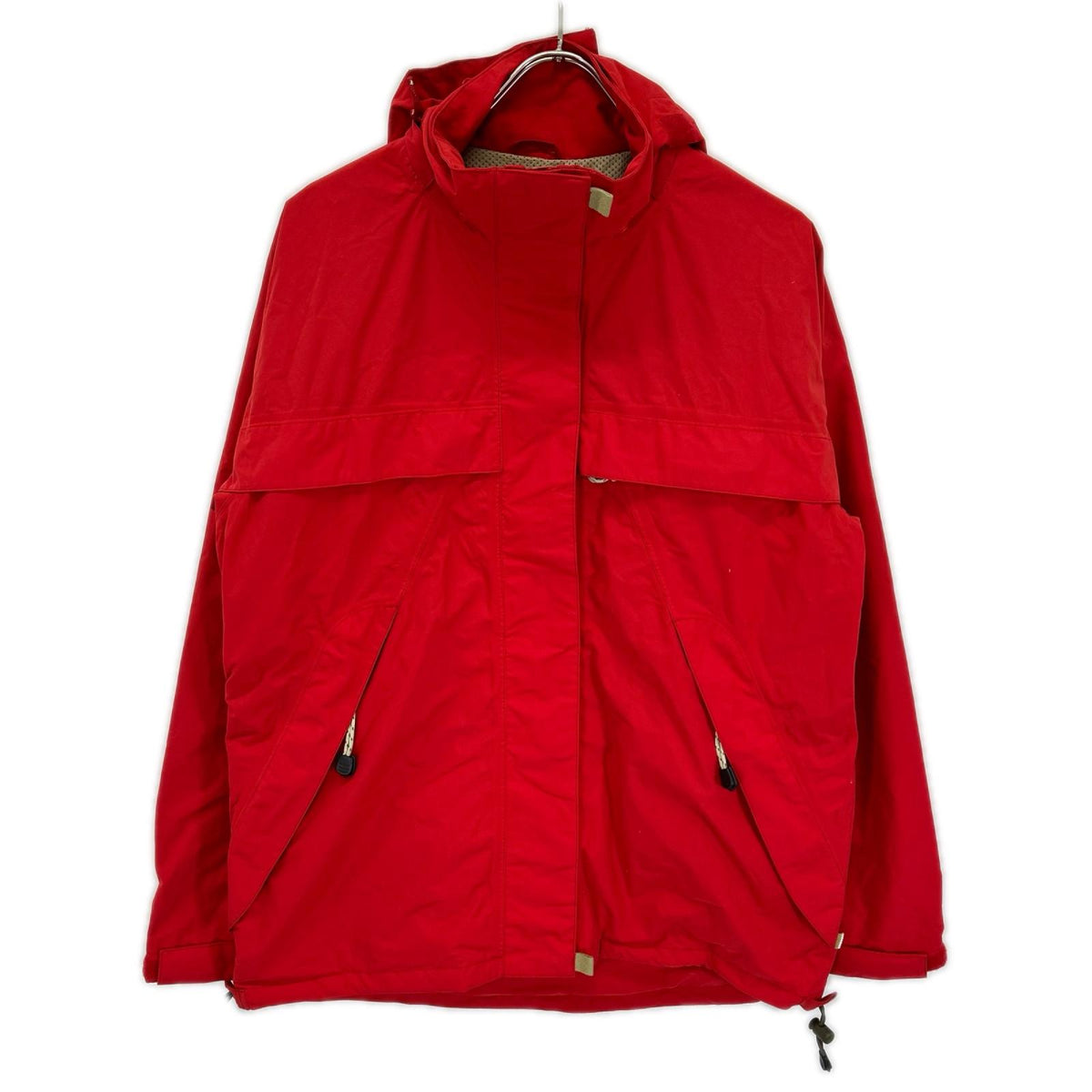 STUSSY 90s Red Nylon Ski Jacket Size SM