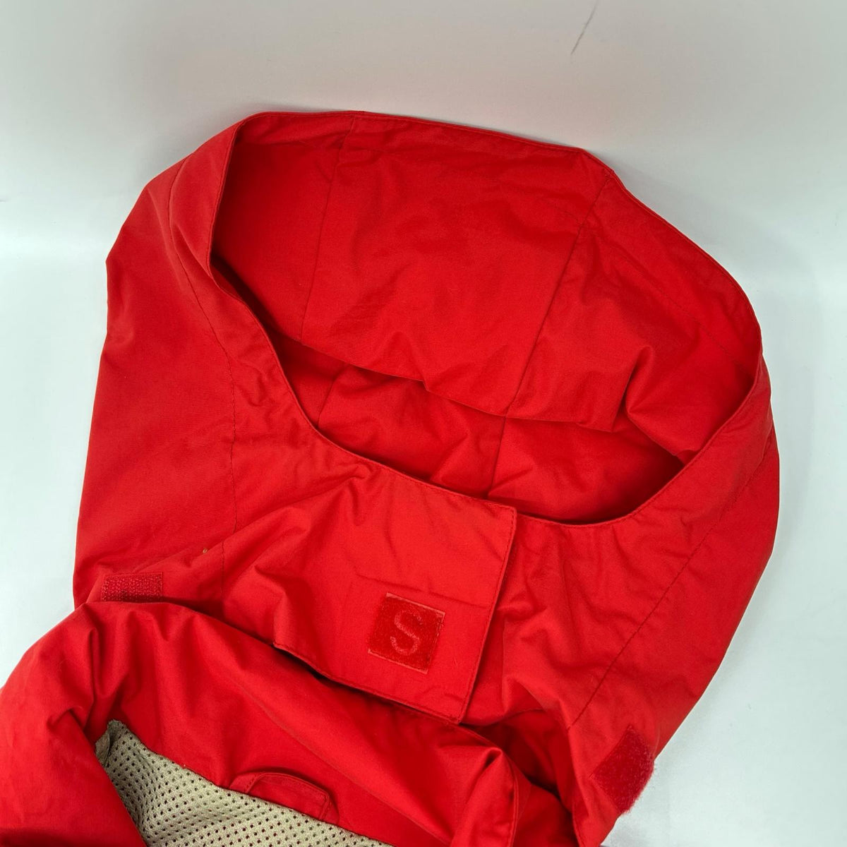 STUSSY 90s Red Nylon Ski Jacket Size SM