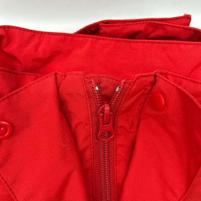 STUSSY 90s Red Nylon Ski Jacket Size SM