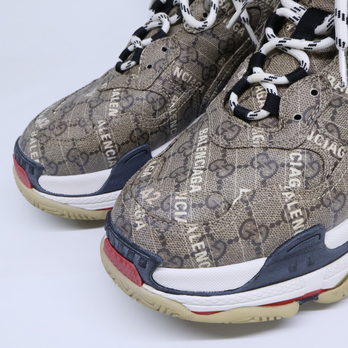 BALENCIAGA x GUCCI Hacker Project S Sneakers Size 27.5cm