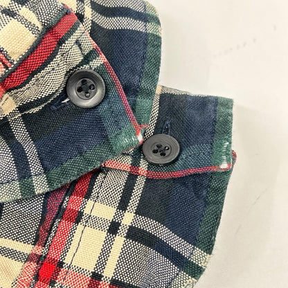 POLObyRalphLauren 90s Ombre Check Ski Camp Polo Multi Size L