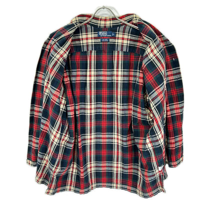 POLObyRalphLauren 90s Ombre Check Ski Camp Polo Multi Size L