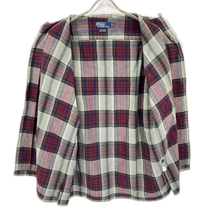 POLObyRalphLauren 90s Ombre Check Ski Camp Shirt Polo Size M