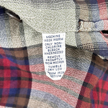 POLObyRalphLauren 90s Ombre Check Ski Camp Shirt Polo Size M