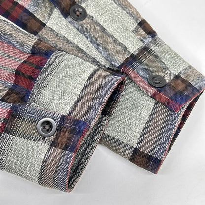 POLObyRalphLauren 90s Ombre Check Ski Camp Shirt Polo Size M