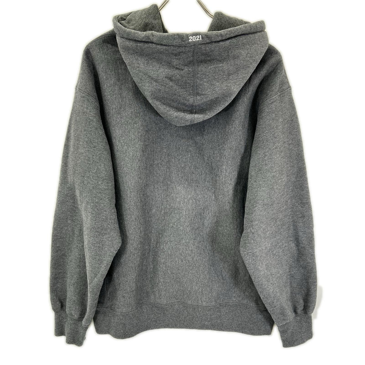 Supreme 21AW Box Logo Hoodie Gray Cotton Size M