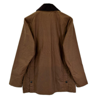 Barbour Bedale SL Lined Check Jacket Brown Size 38