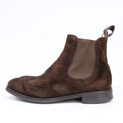 JOSEPH CHEANEY&SONS Wingtip Suede Chelsea Boots