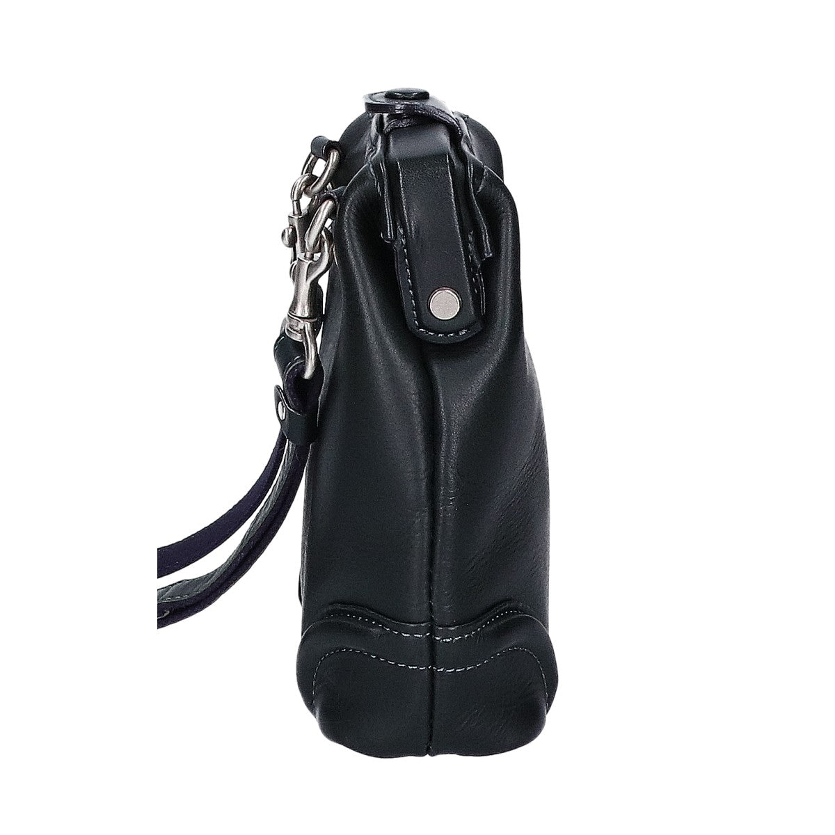 FIVEWOODS PLATEAU Dalles Leather Shoulder Bag Navy