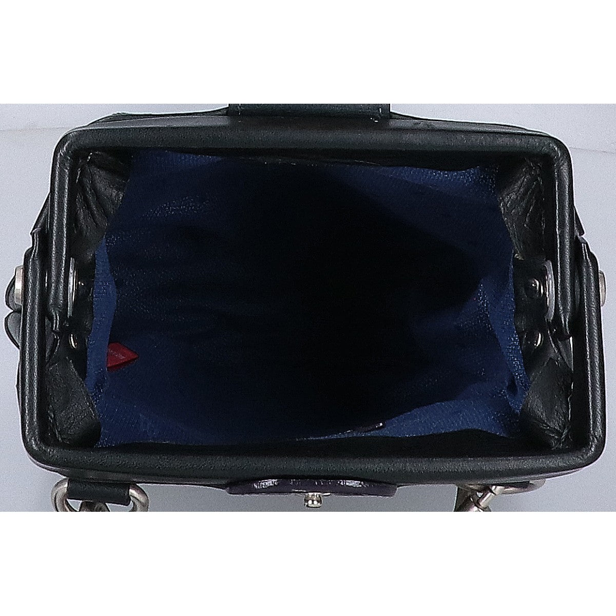 FIVEWOODS PLATEAU Dalles Leather Shoulder Bag Navy