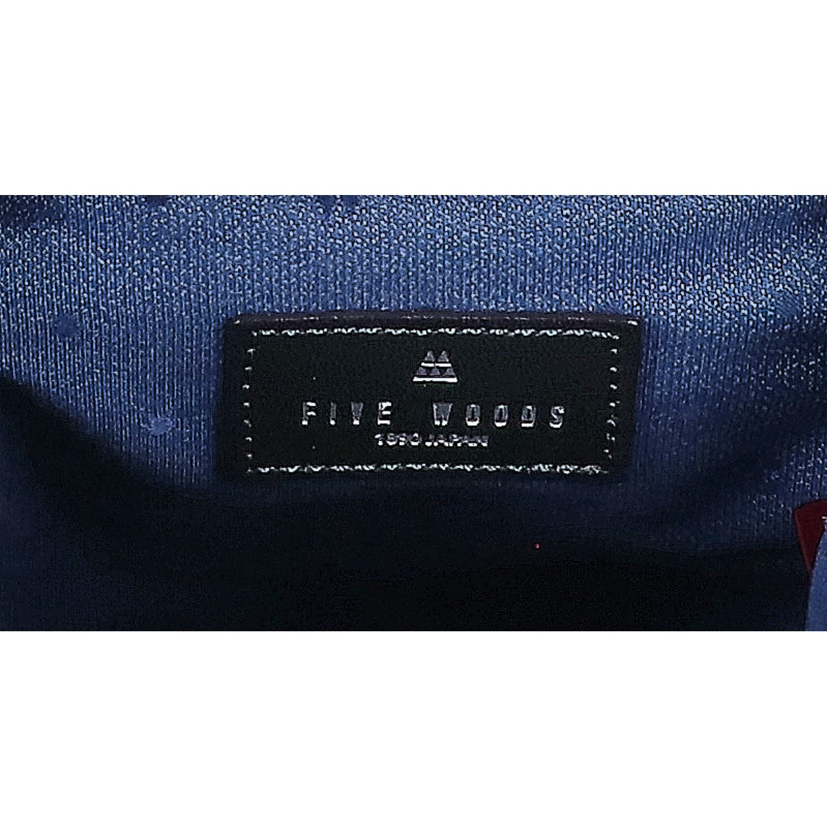 FIVEWOODS PLATEAU Dalles Leather Shoulder Bag Navy
