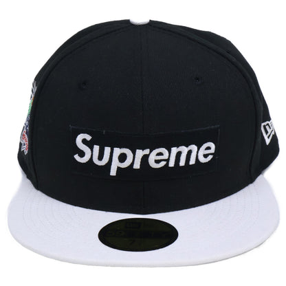 Supreme 2-Tone Box Logo New Era Cap Black Size 7 3/8 58.7CM