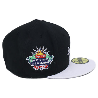 Supreme 2-Tone Box Logo New Era Cap Black Size 7 3/8 58.7CM