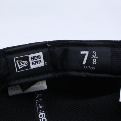 Supreme 2-Tone Box Logo New Era Cap Black Size 7 3/8 58.7CM