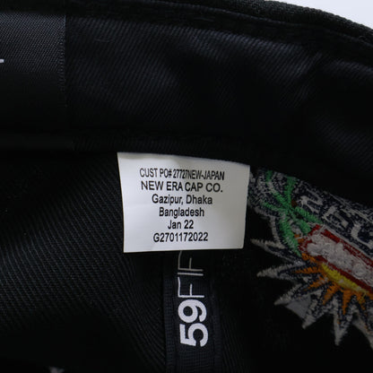 Supreme 2-Tone Box Logo New Era Cap Black Size 7 3/8 58.7CM