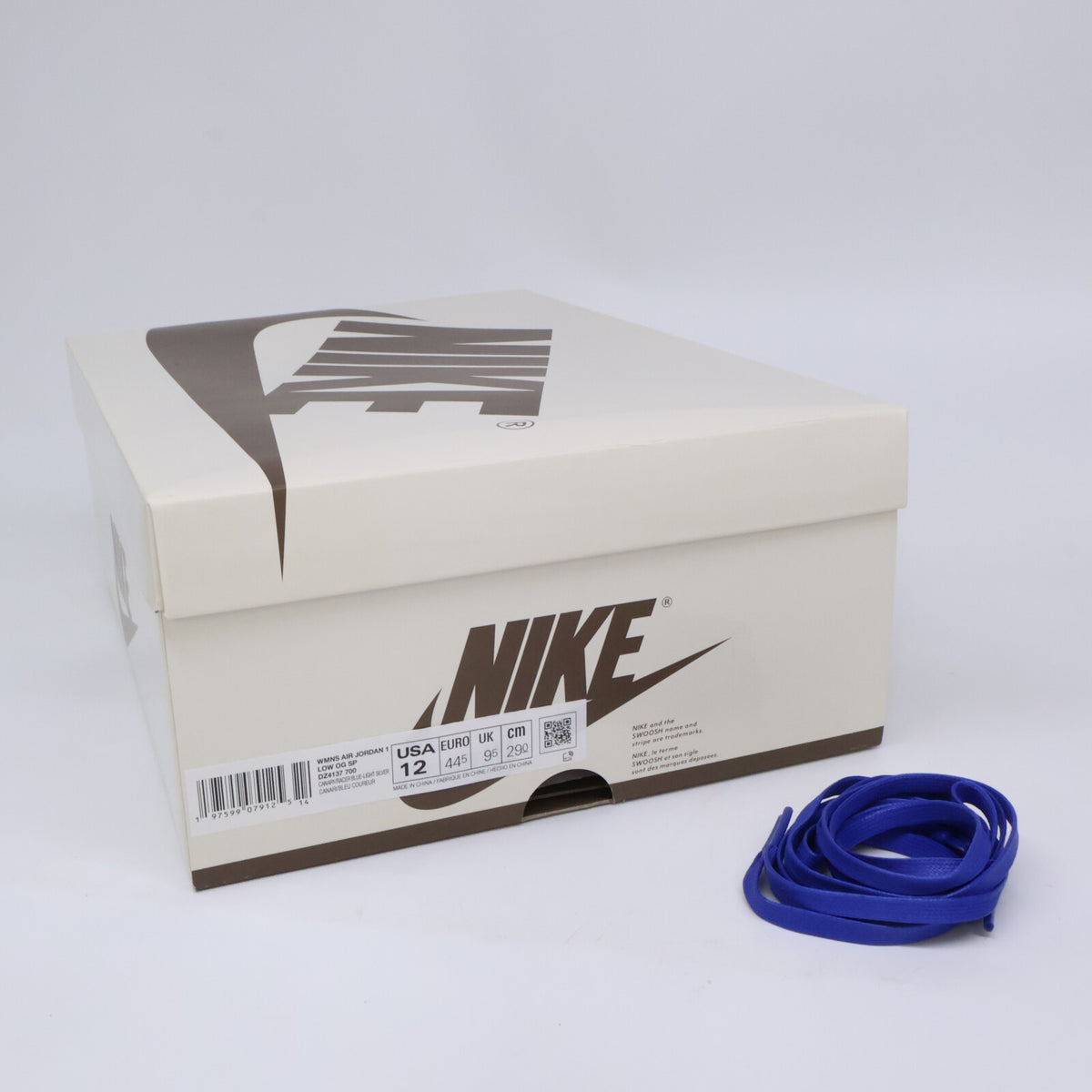 NIKE x Travis Scott WMNS Air Jordan 1 SP Canary Sneakers Size 29cm