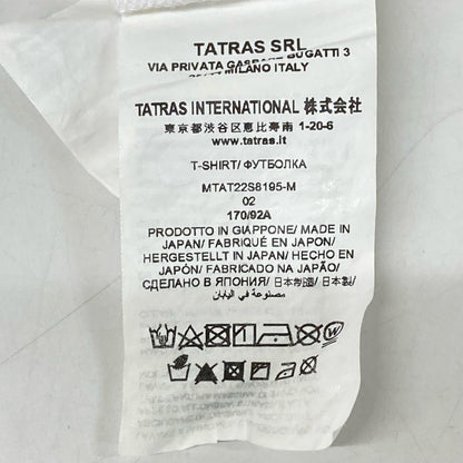 TATRAS White Logo Short-Sleeve T-Shirt Size 02