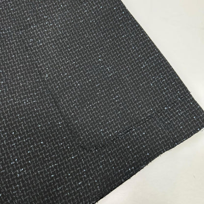 HUGOBOSS Black/Blue Tweed-Like Jacket Size 44