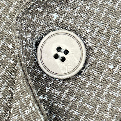 HUGOBOSS Black/Blue Tweed-Like Jacket Size 44