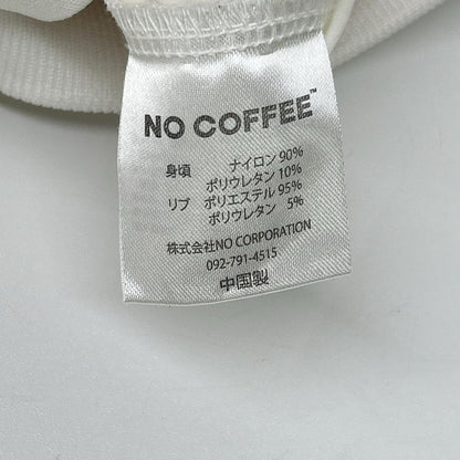 NO COFFEE CLUBHAUS Half-Zip Short-Sleeve Top Size XS