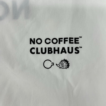 NO COFFEE CLUBHAUS Half-Zip Short-Sleeve Top Size XS