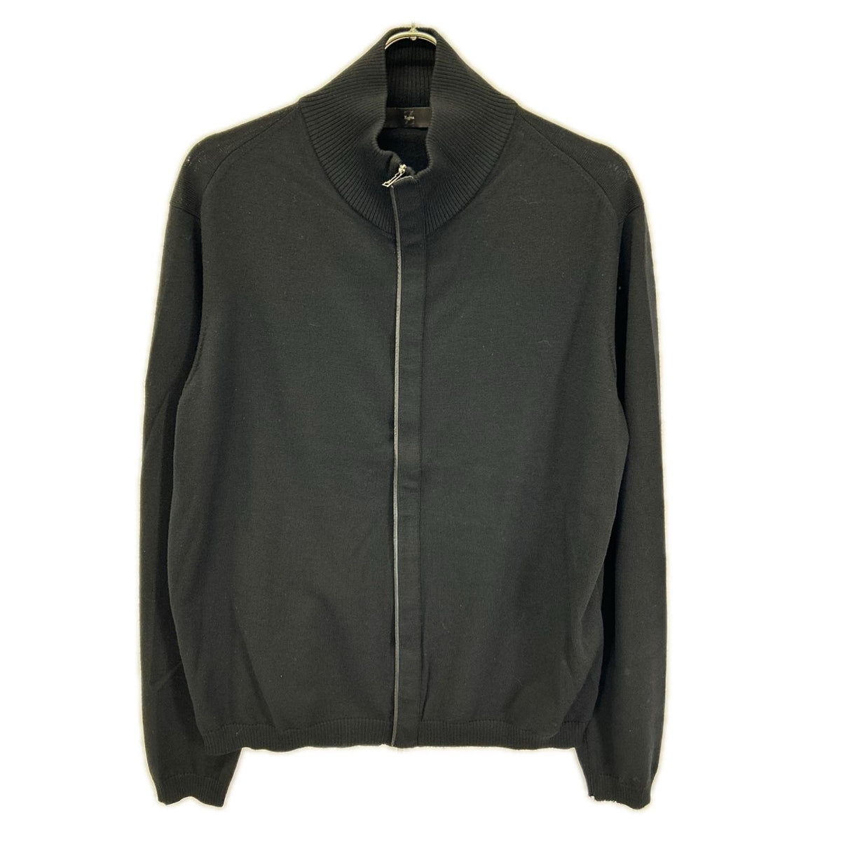 Z Zegna Black Wool Zip Jacket