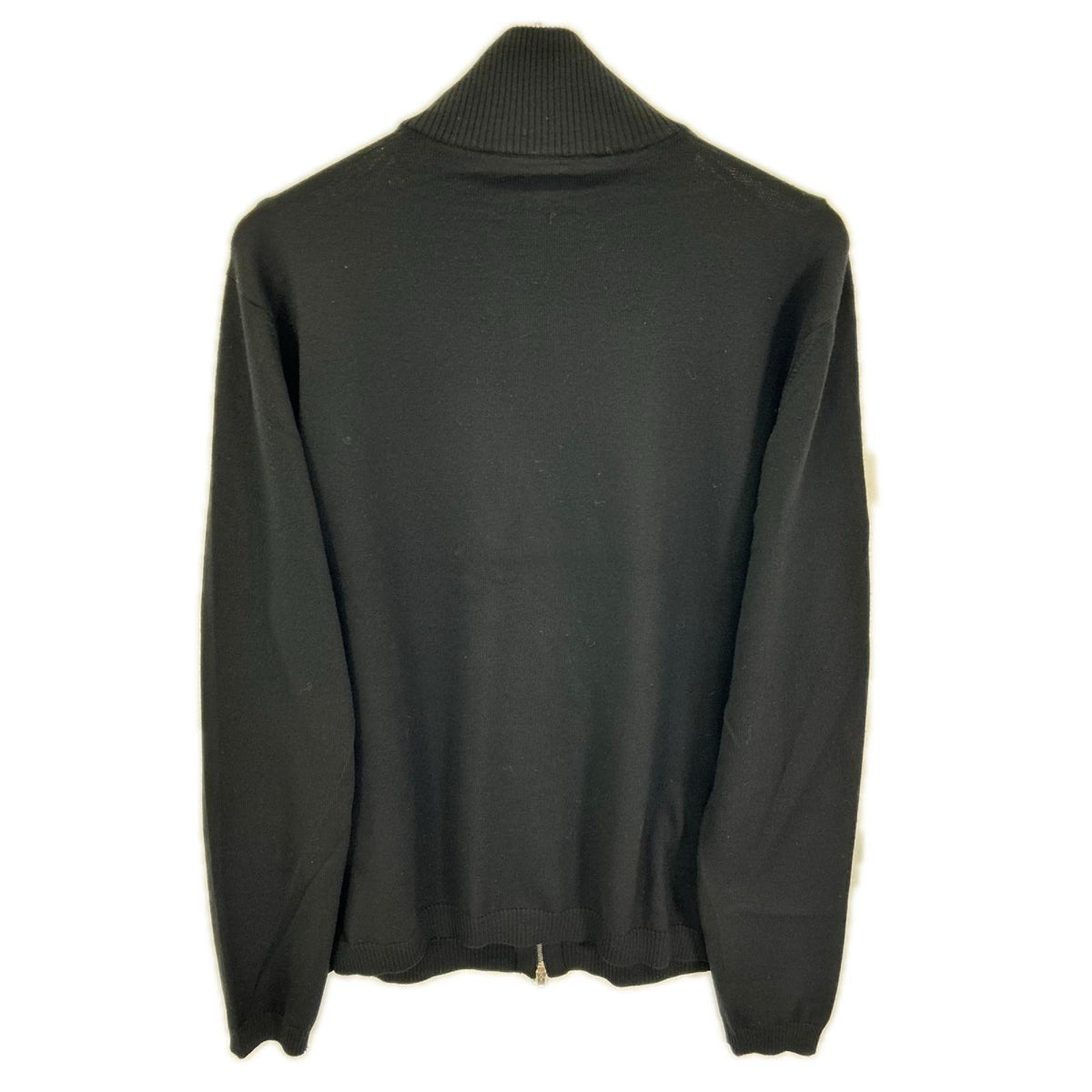 Z Zegna Black Wool Zip Jacket