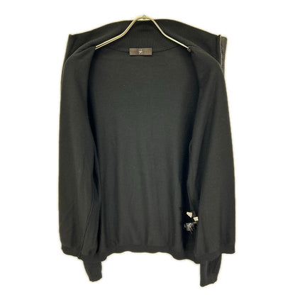 Z Zegna Black Wool Zip Jacket