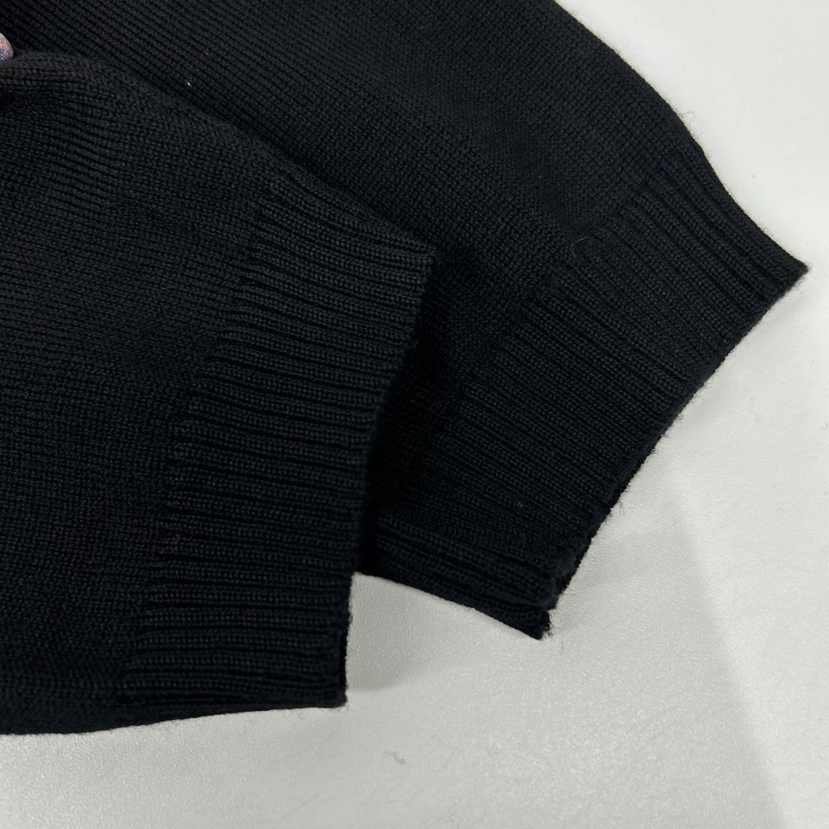 Z Zegna Black Wool Zip Jacket