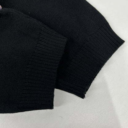 Z Zegna Black Wool Zip Jacket