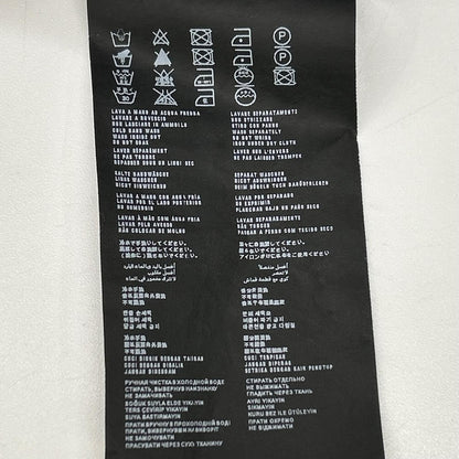 PRADA Triangle Logo Short Sleeve T-Shirt Black Size M