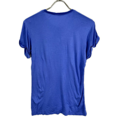 LOUIS VUITTON Arc de Triomphe Felt T-Shirt Navy Size S