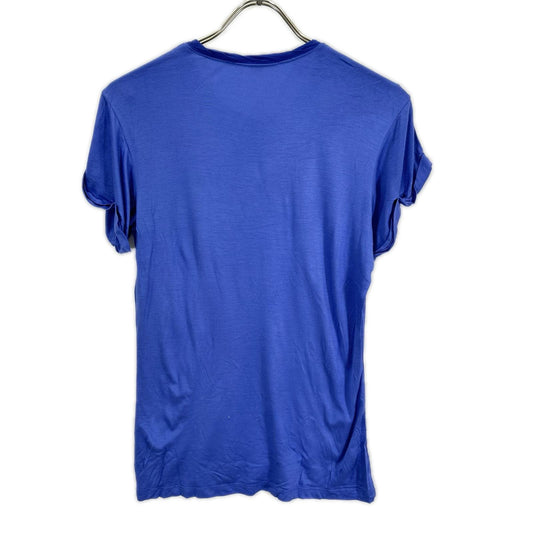 LOUIS VUITTON Arc de Triomphe Felt T-Shirt Navy Size S