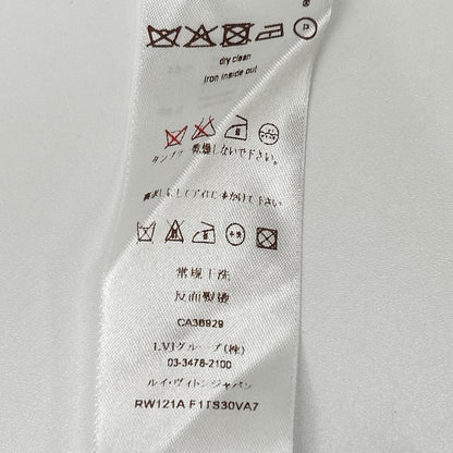 LOUIS VUITTON Arc de Triomphe Felt T-Shirt Navy Size S