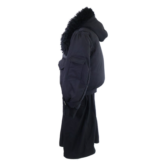 sacai x SPIEWAK 24AW Down Blouson Docking Coat Black Size 2