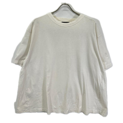 BALENCIAGA White Back Print Cotton T-Shirt Size XL