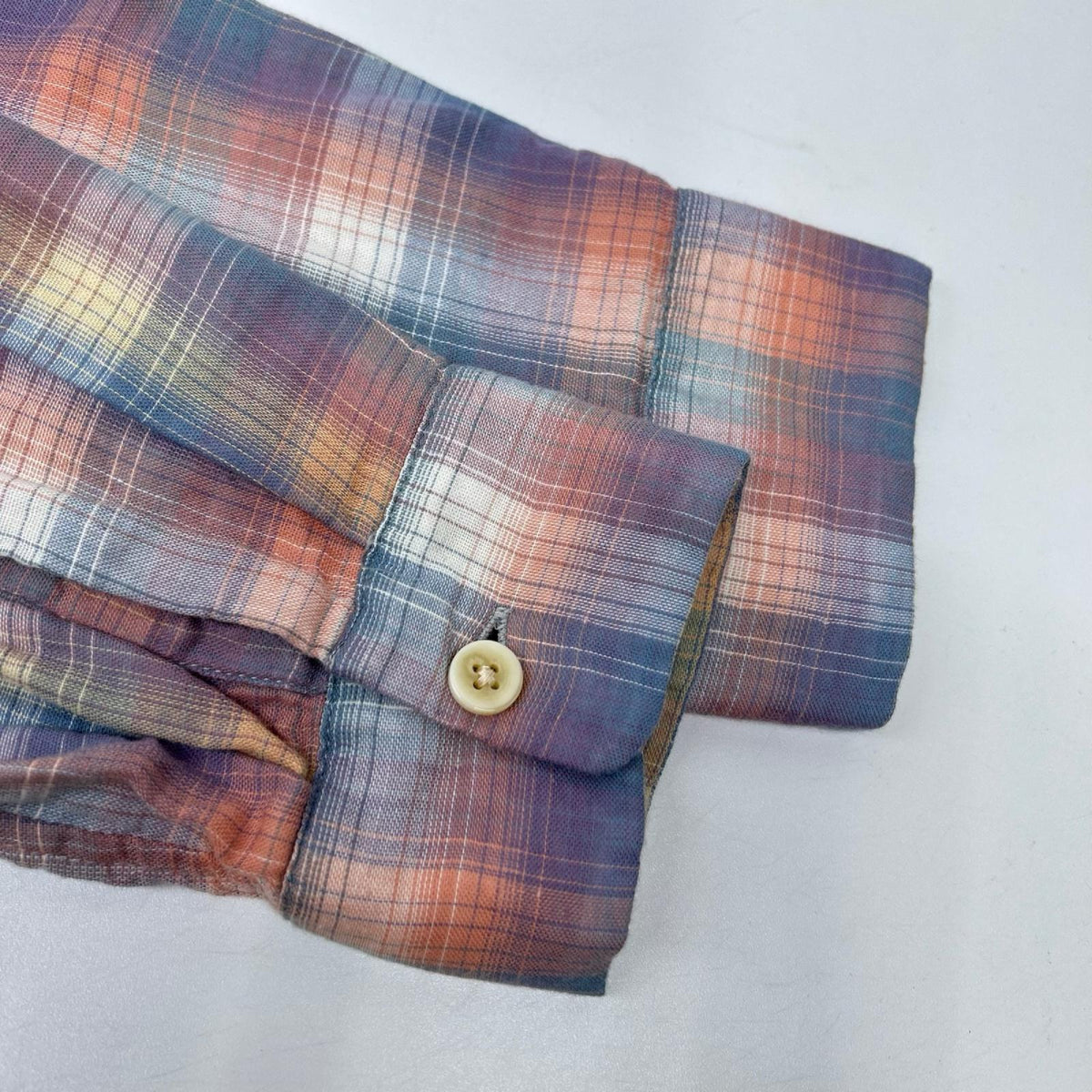 PENDLETON Multi Check Long Sleeve Open Collar Shirt Size S