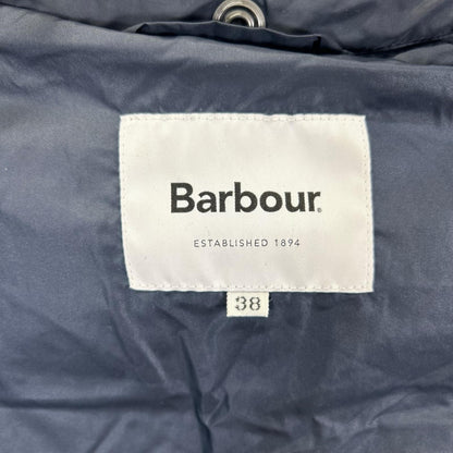 Barbour BEDALE SL DOWN Nylon Down Jacket Navy Size 38