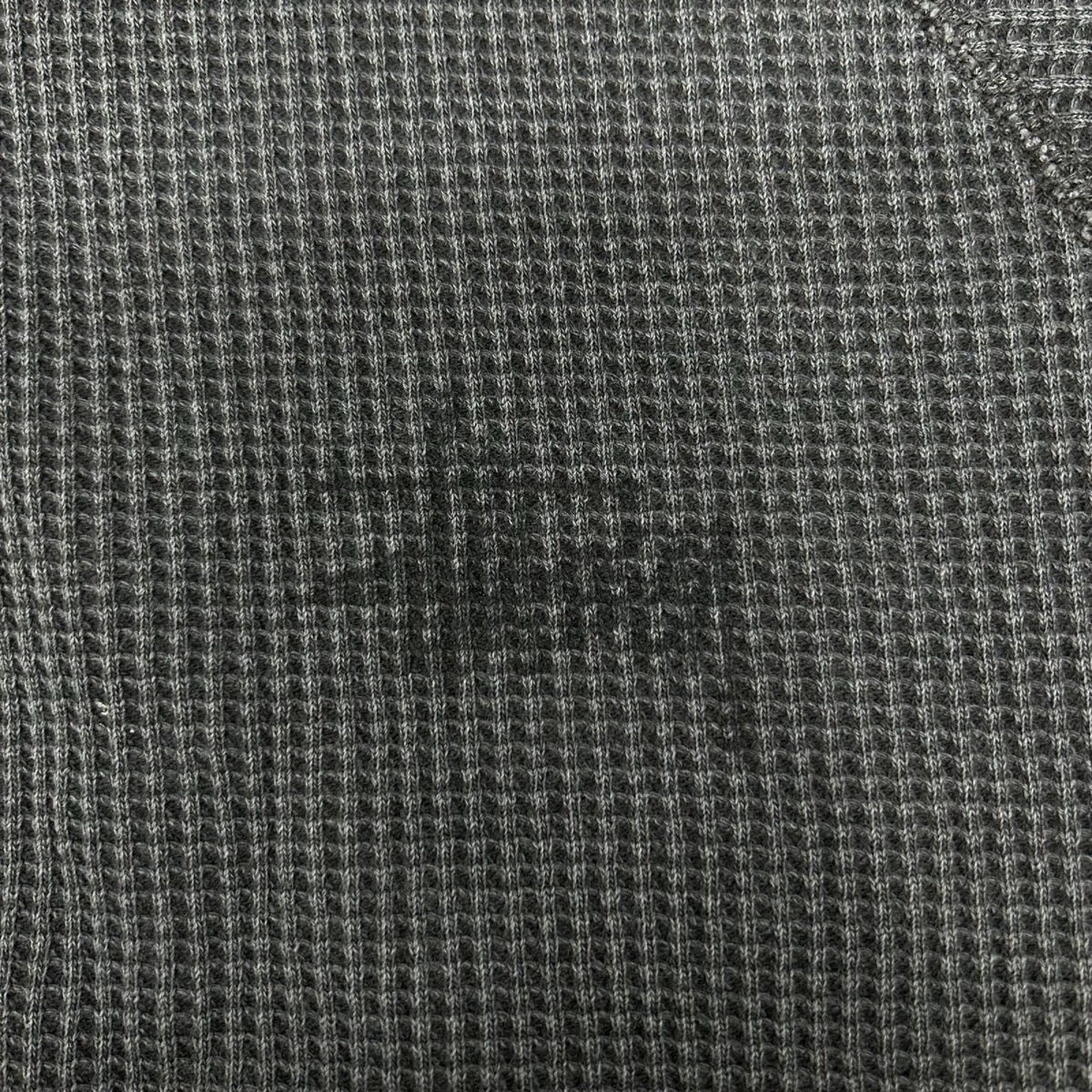 Stussy Washed Black Basic Thermal Gray Size M