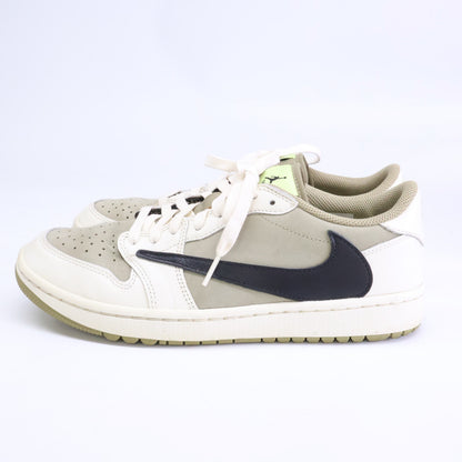 NIKE x Travis Scott AJ1 Low Golf Sneakers Olive Size 26.5cm